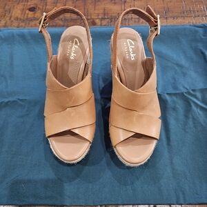 Clarks Artisan Tan Women's Sandals